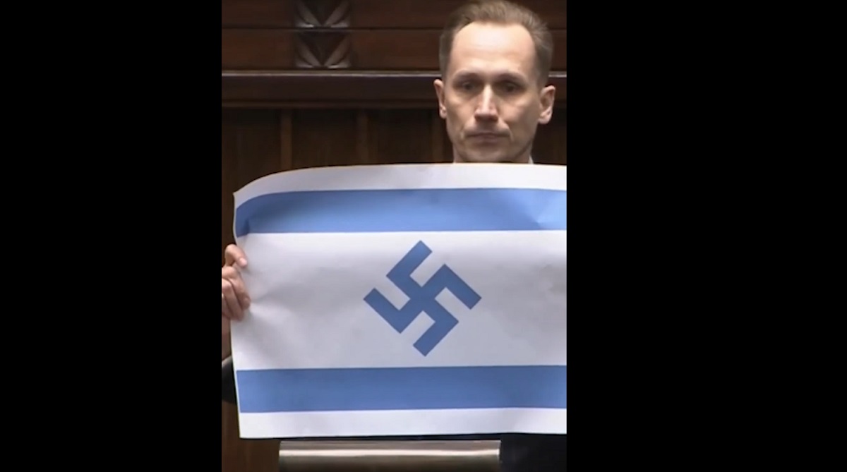 Polonia, scandal diplomatic cu Israel: Acuză ingerințe după incidentul cu svastică