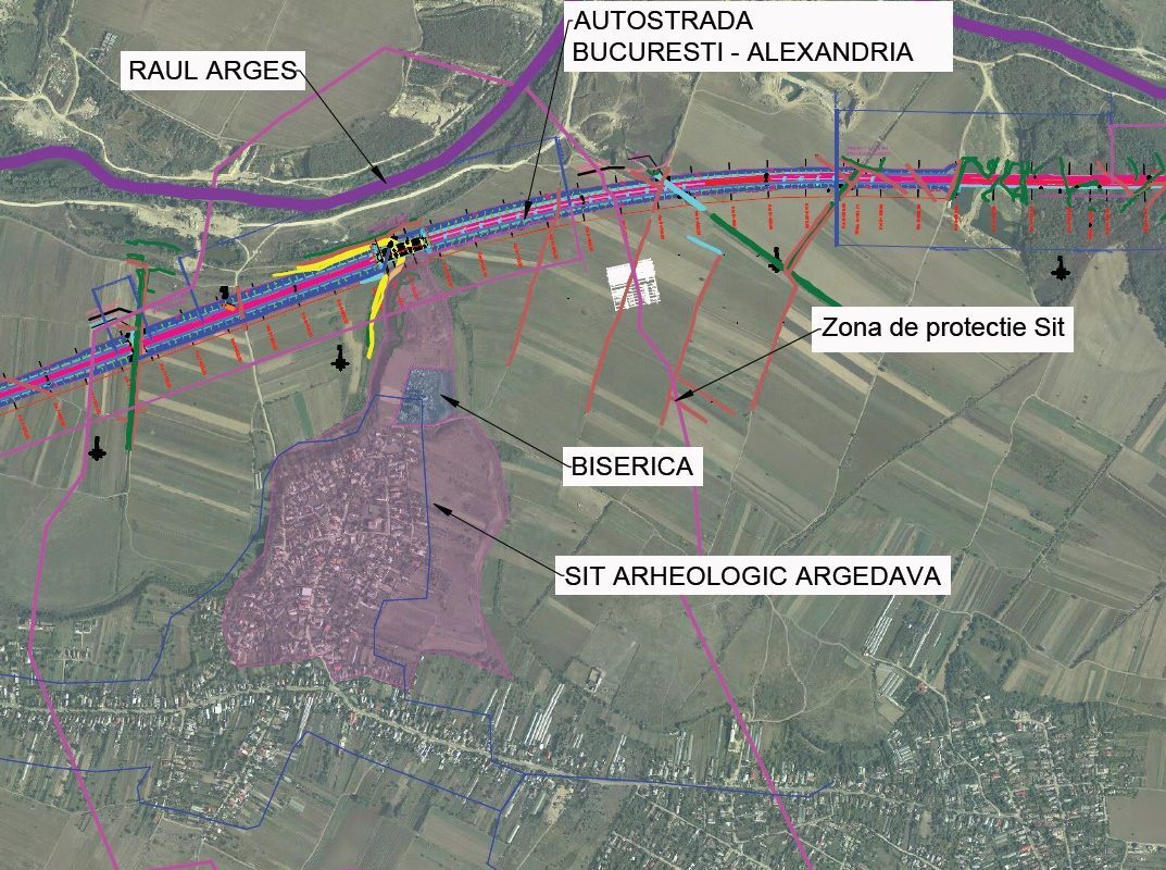 Autostrada București-Alexandria: CNAIR ignoră avertismentele despre cetatea lui Burebista