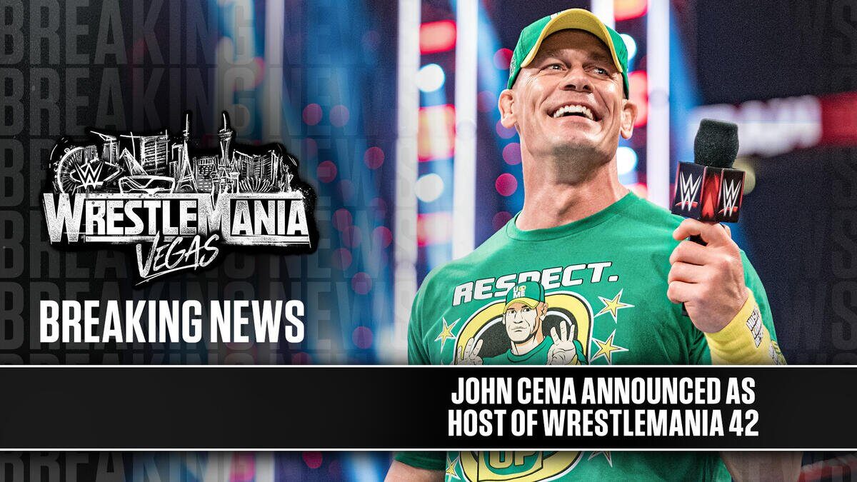 John cena, gazda wrestlemania 42