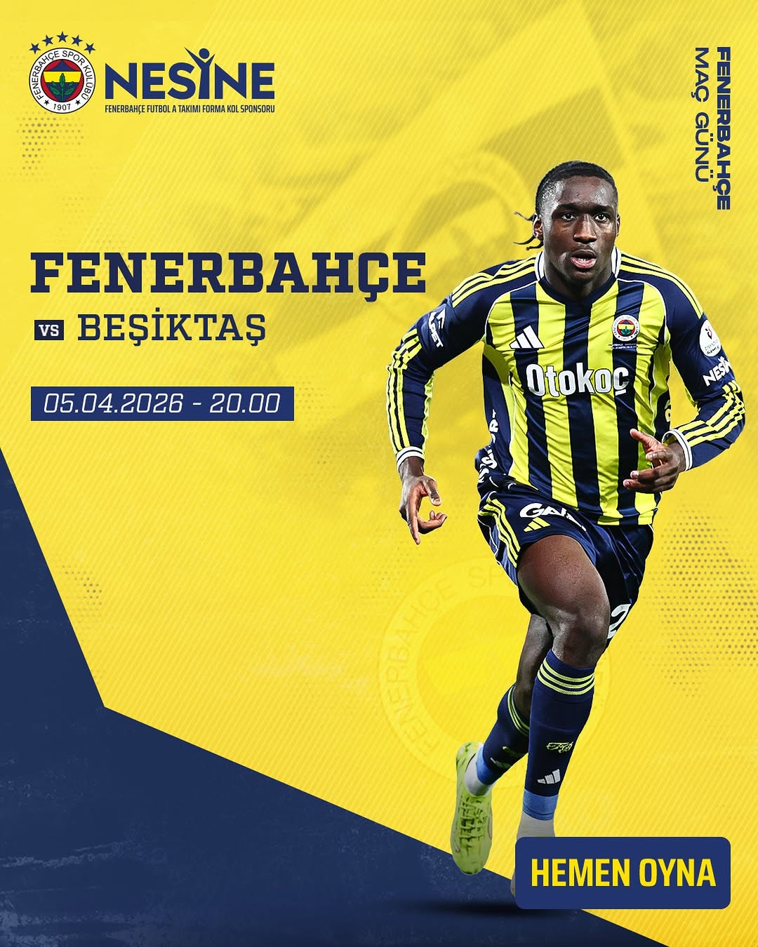Fenerbahçe intră în derby: Luptă pentru victorie, suspansul crește pe Nesine