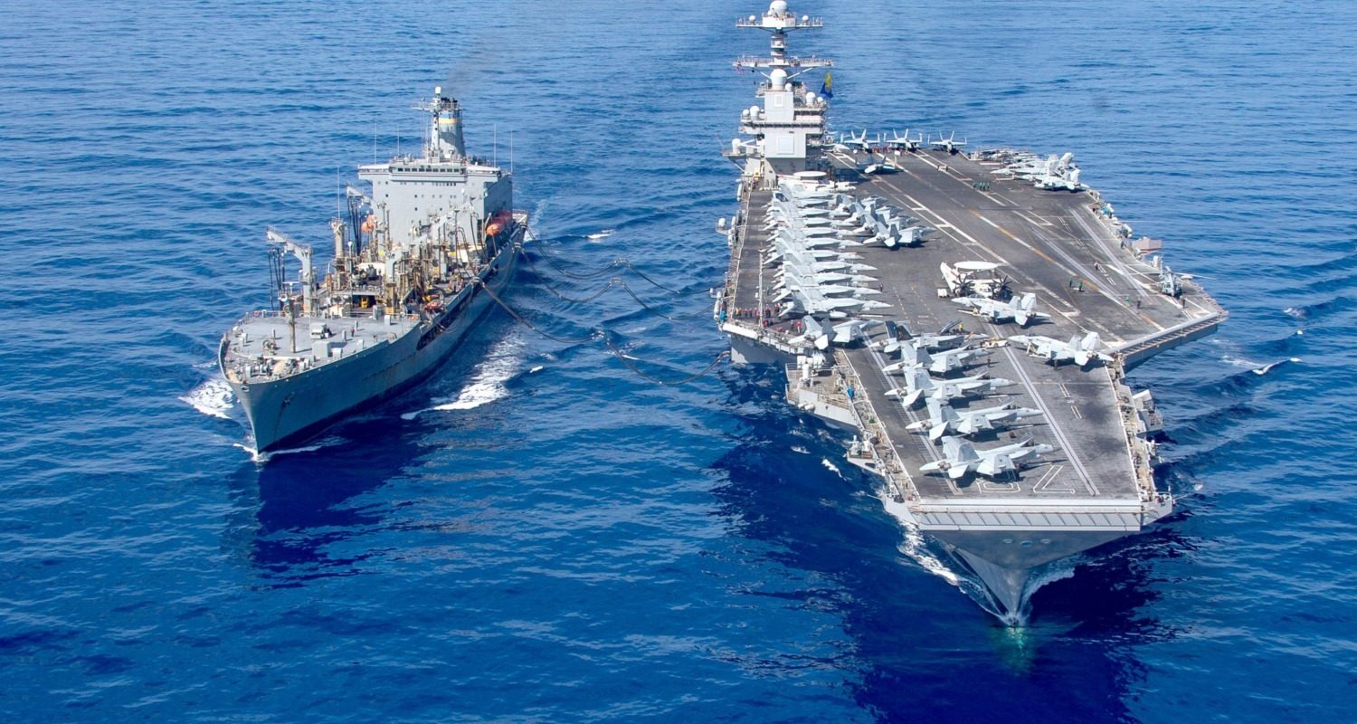 Megalit USS Gerald Ford, din nou în Orientul Mijlociu