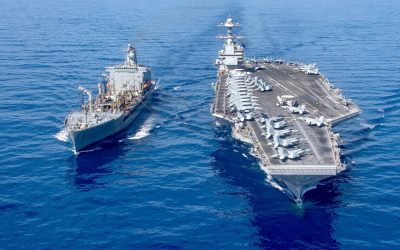 Megalit USS Gerald Ford, din nou în Orientul Mijlociu