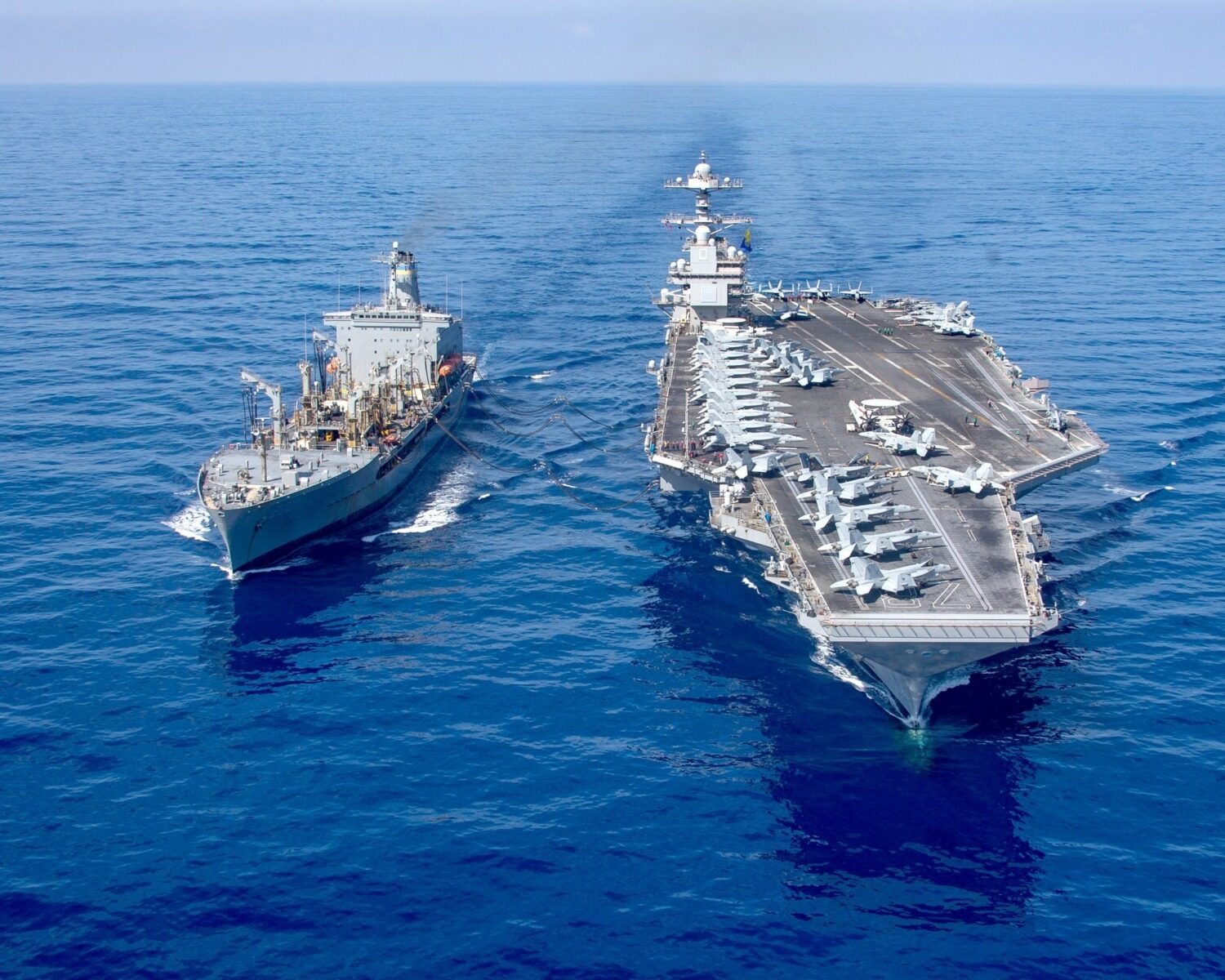 Megalit USS Gerald Ford, din nou în Orientul Mijlociu