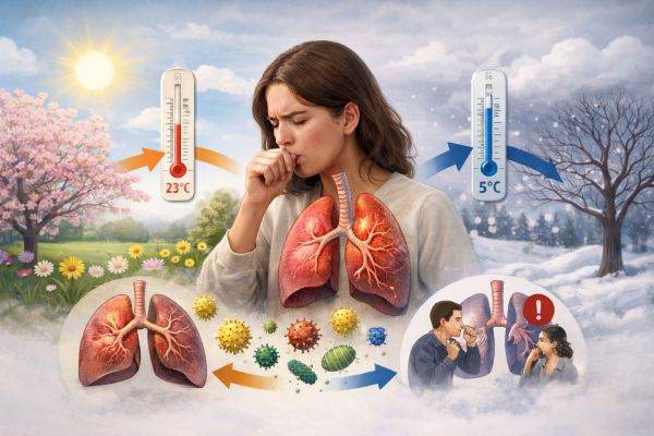 Vremea capricioasă: Cum influențează fluctuațiile de temperatură plămânii?