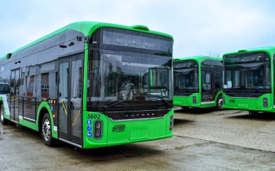 Noile troleibuze din București, condiționate: Alcoolemia șoferilor STB, verificată