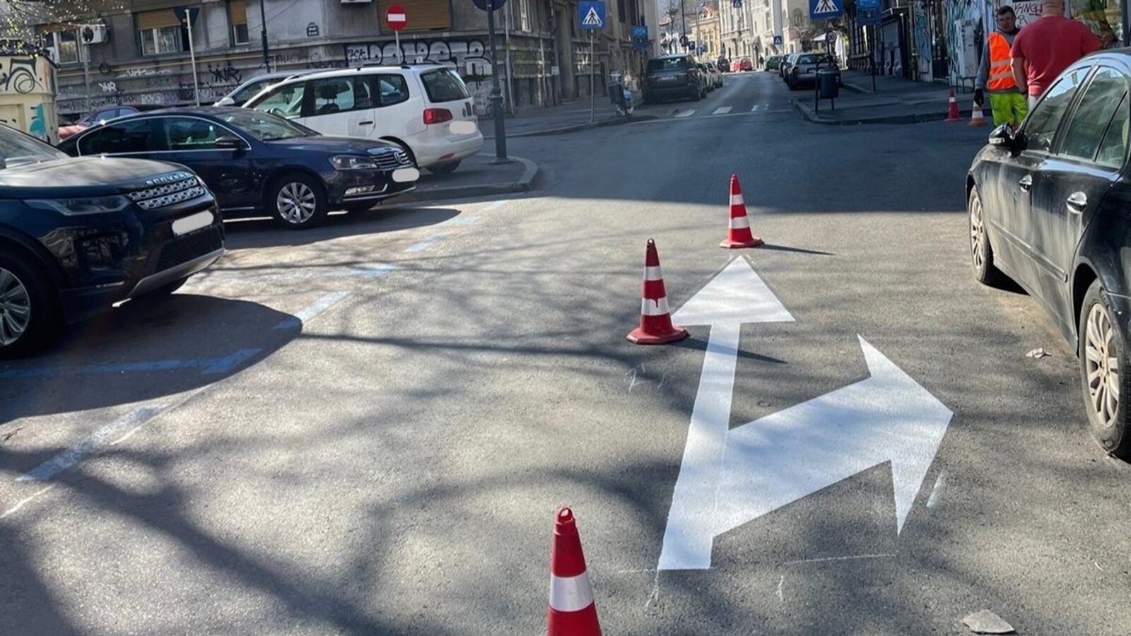 București: Haos în trafic, reguli noi pe mai multe străzi din centru