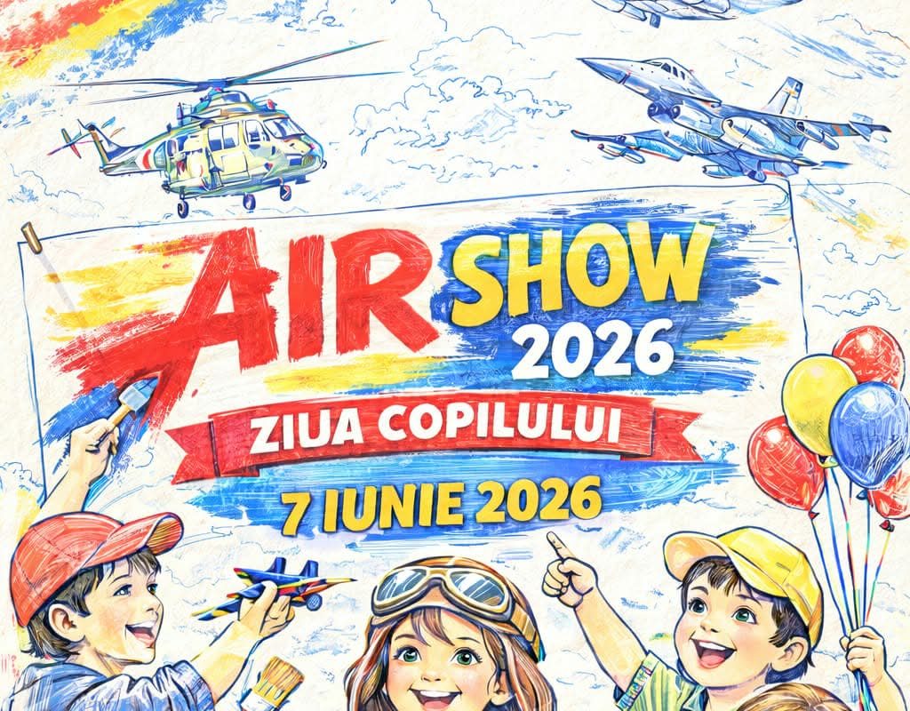 Copiii, la concursul de desen: Zbor cu piloții Aeroclubului României, premiu unic!