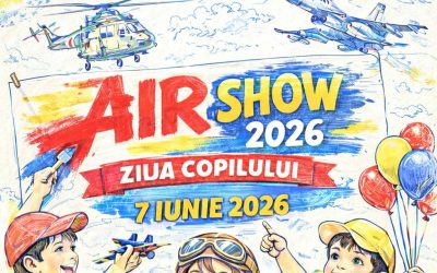 Copiii, la concursul de desen: Zbor cu piloții Aeroclubului României, premiu unic!