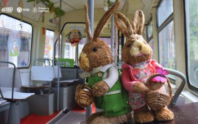 Tramvaiul Iepurașului, pe șinele din București, înainte de Paște! Traseu și program