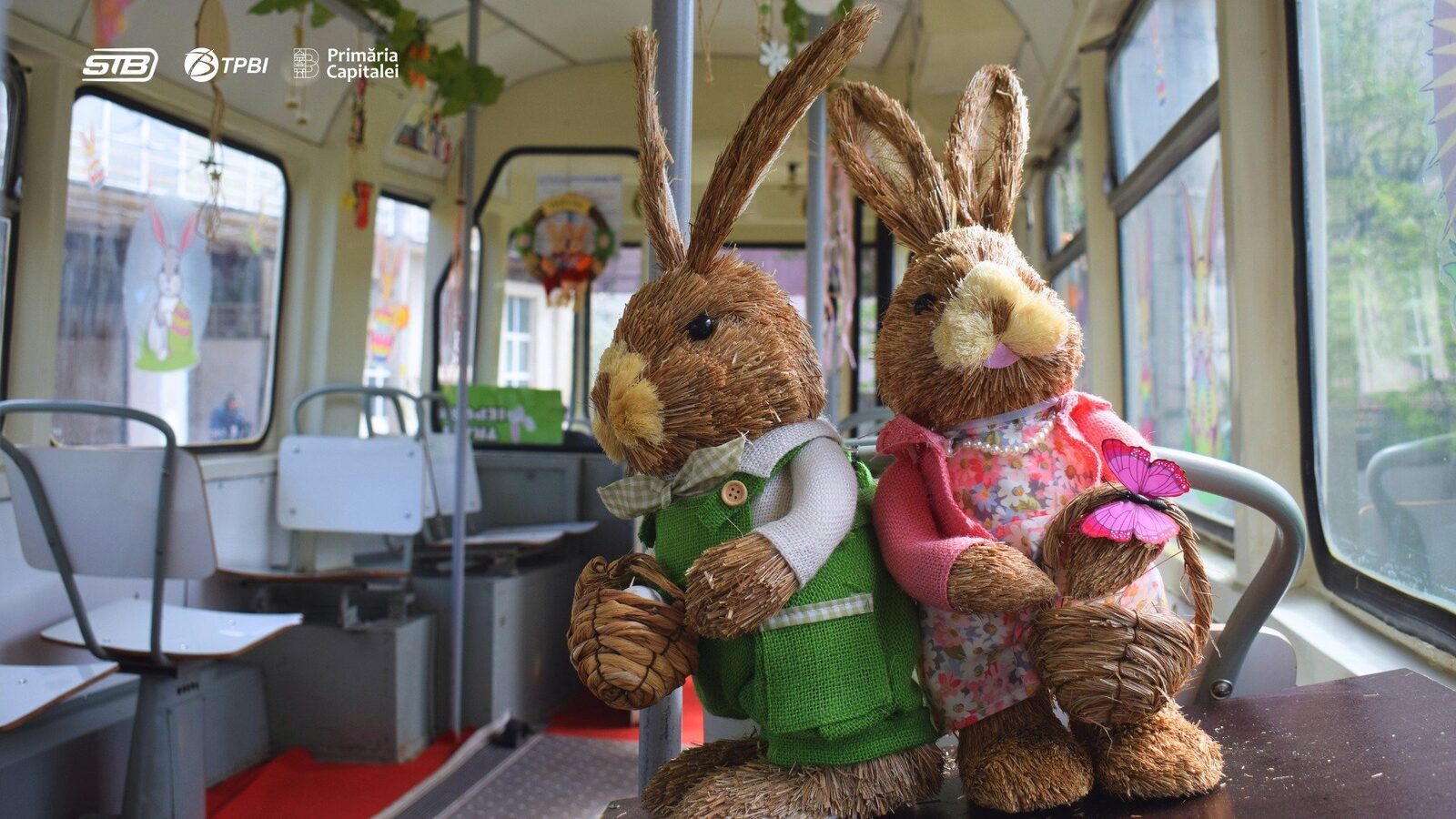 Tramvaiul Iepurașului, pe șinele din București, înainte de Paște! Traseu și program