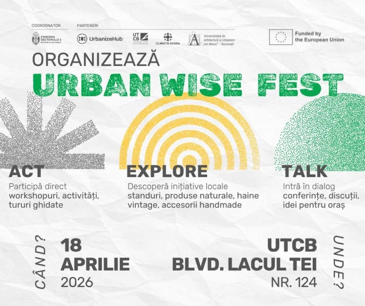 Bucureștiul, mai verde: Primăria Sectorului 2 lansează „UrbanWise”