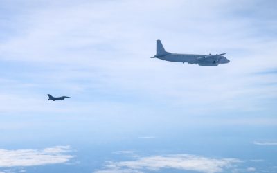 F-16 românești, interceptare spectaculoasă: Avion rusesc, în apropiere de Țările Baltice