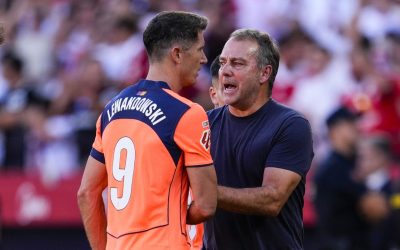 Flick, nervos? Ce a spus despre Lewandowski, starul polonez