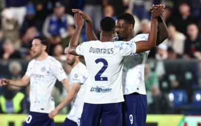 Goluri spectaculoase în Como – Inter: Thuram și Dumfries, show total