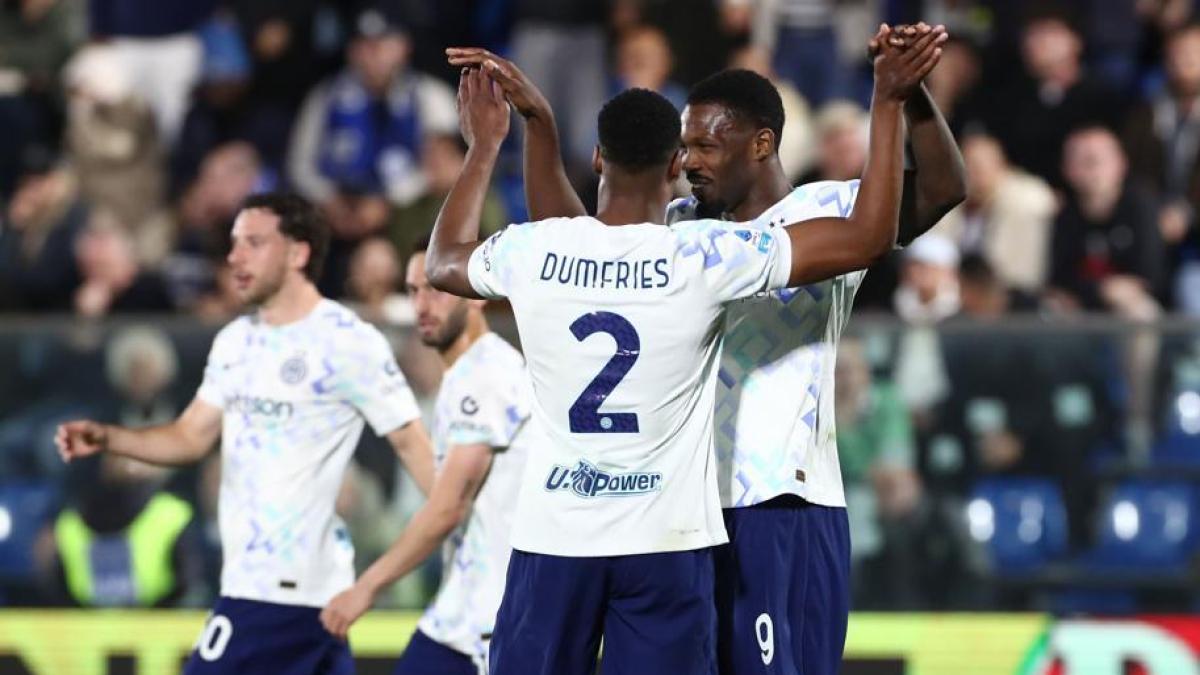 Goluri spectaculoase în Como – Inter: Thuram și Dumfries, show total