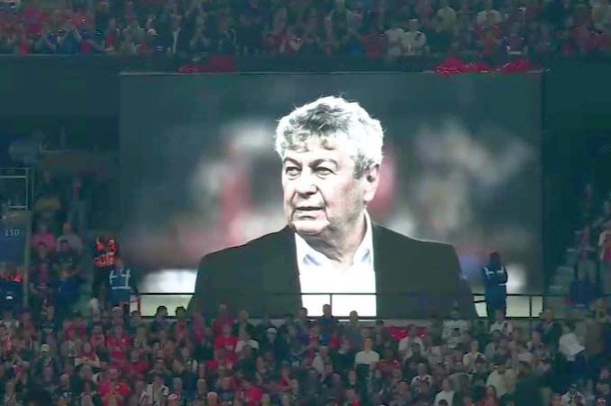 Lacrimi în UCL: Barcelona și Paris, omagii emoționante pentru Mircea Lucescu
