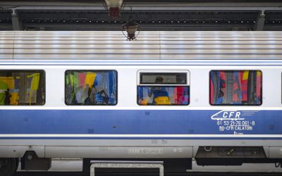 Copac pe șine: Trenurile blocate pe ruta Brașov-Sighișoara