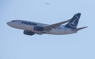 Sindicaliștii TAROM, protest în Piața Victoriei: Acuză Guvernul că „distruge compania”