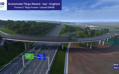 A8: Autostrada Unirii ajunge la Iași. Constructor român pe șantier
