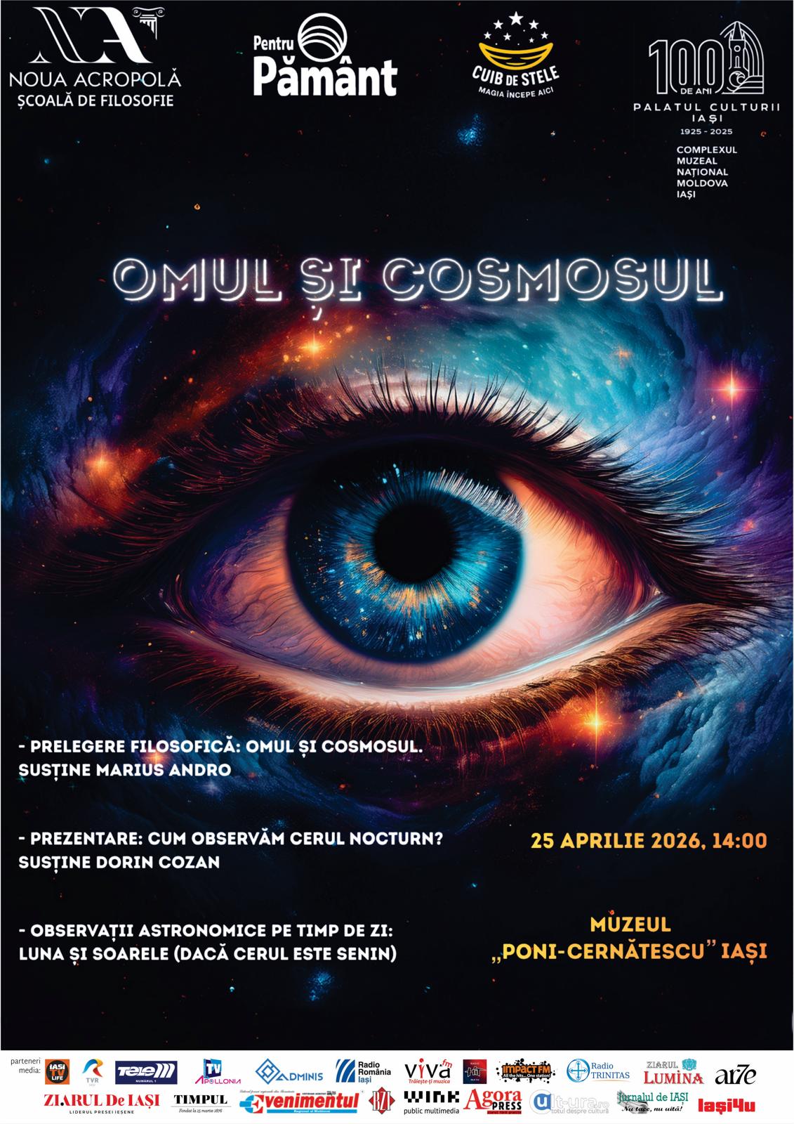 Iași celebrează Ziua Pământului: Omul, Cosmosul și Muzeul Poni-Cernătescu