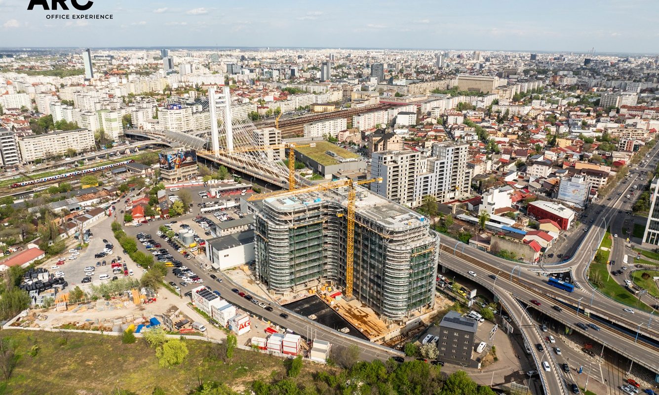 PpF Real Estate finalizează ultimul etaj al ARC Office, în București