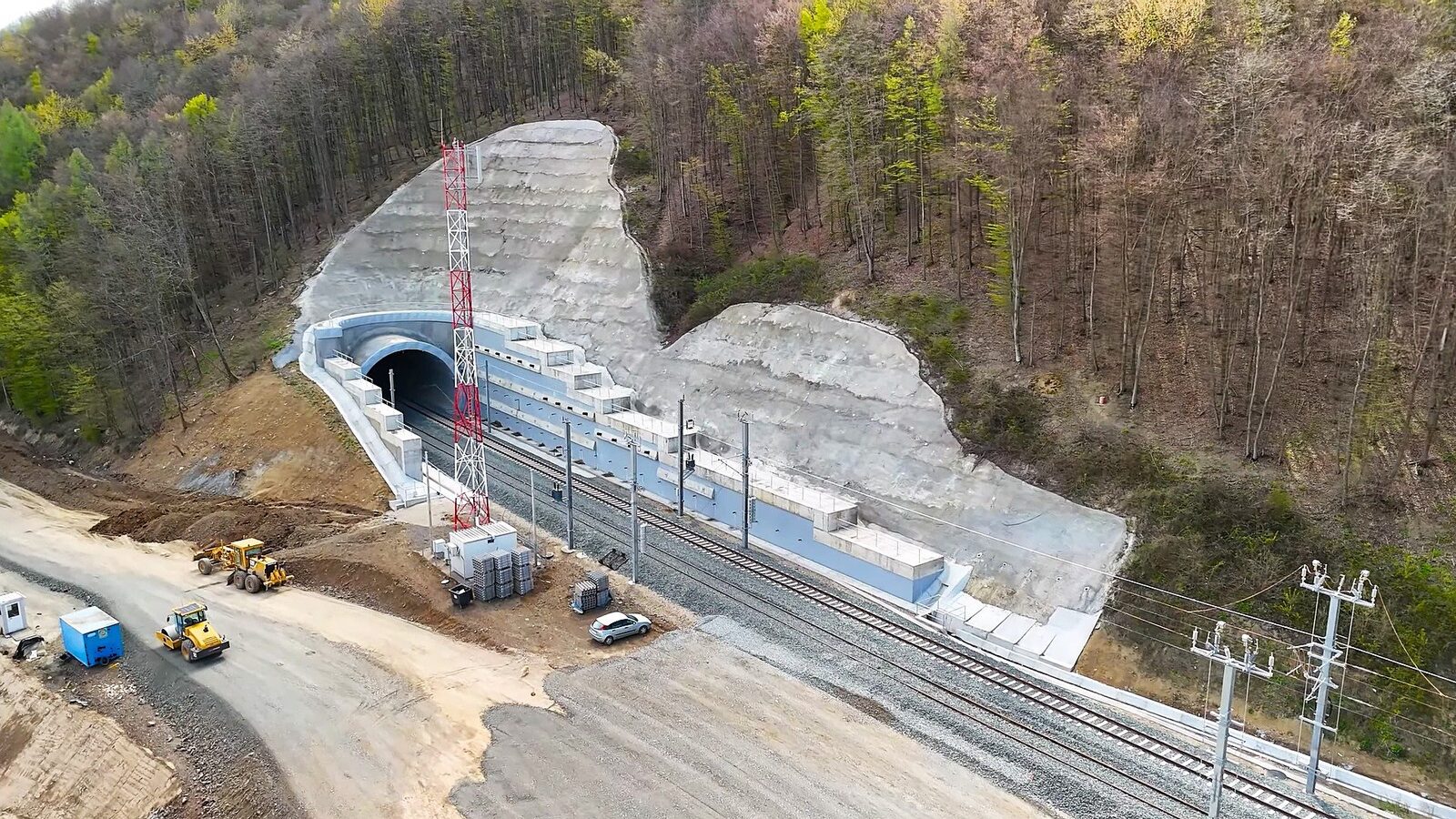 S-a dat startul! începe forarea pentru un nou tunel pe autostrada sibiu-pitești