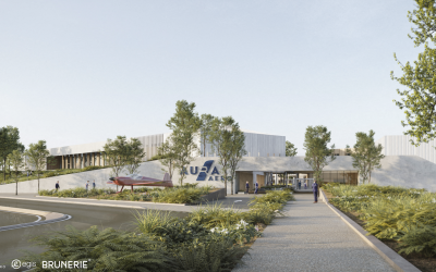 EN IMAGES. Voici à quoi ressemblera la future usine XXL d'Aura Aero, construite près de Toulouse