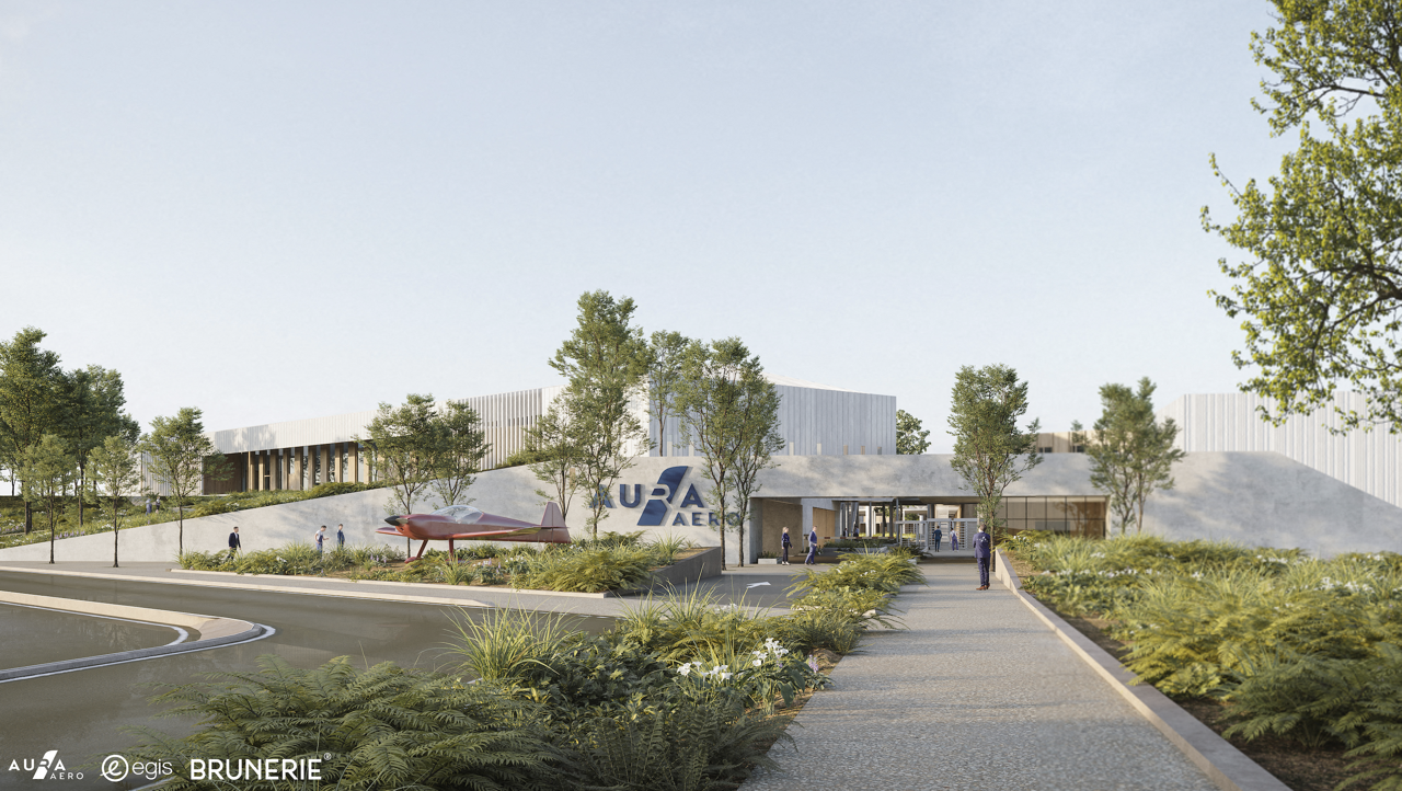 EN IMAGES. Voici à quoi ressemblera la future usine XXL d'Aura Aero, construite près de Toulouse