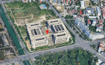 Ruina Casei Radio, pe „coridorul verde” din București. Reacția dură a OAR