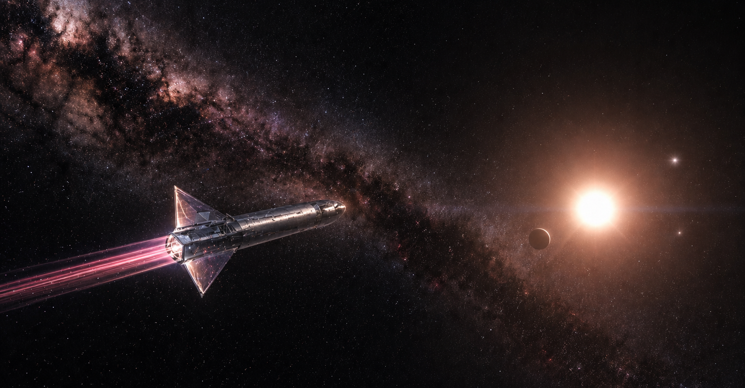 Noua tehnologie laser ar putea duce Omenirea la Alpha Centauri în 20 de ani