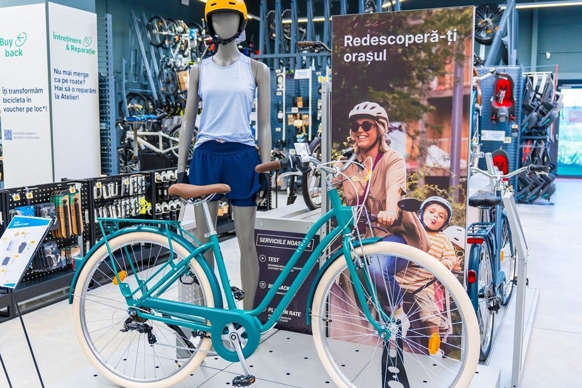 Bicicletele, vedete pe piață: Fabrica Decathlon din Timișoara, record de vânzări
