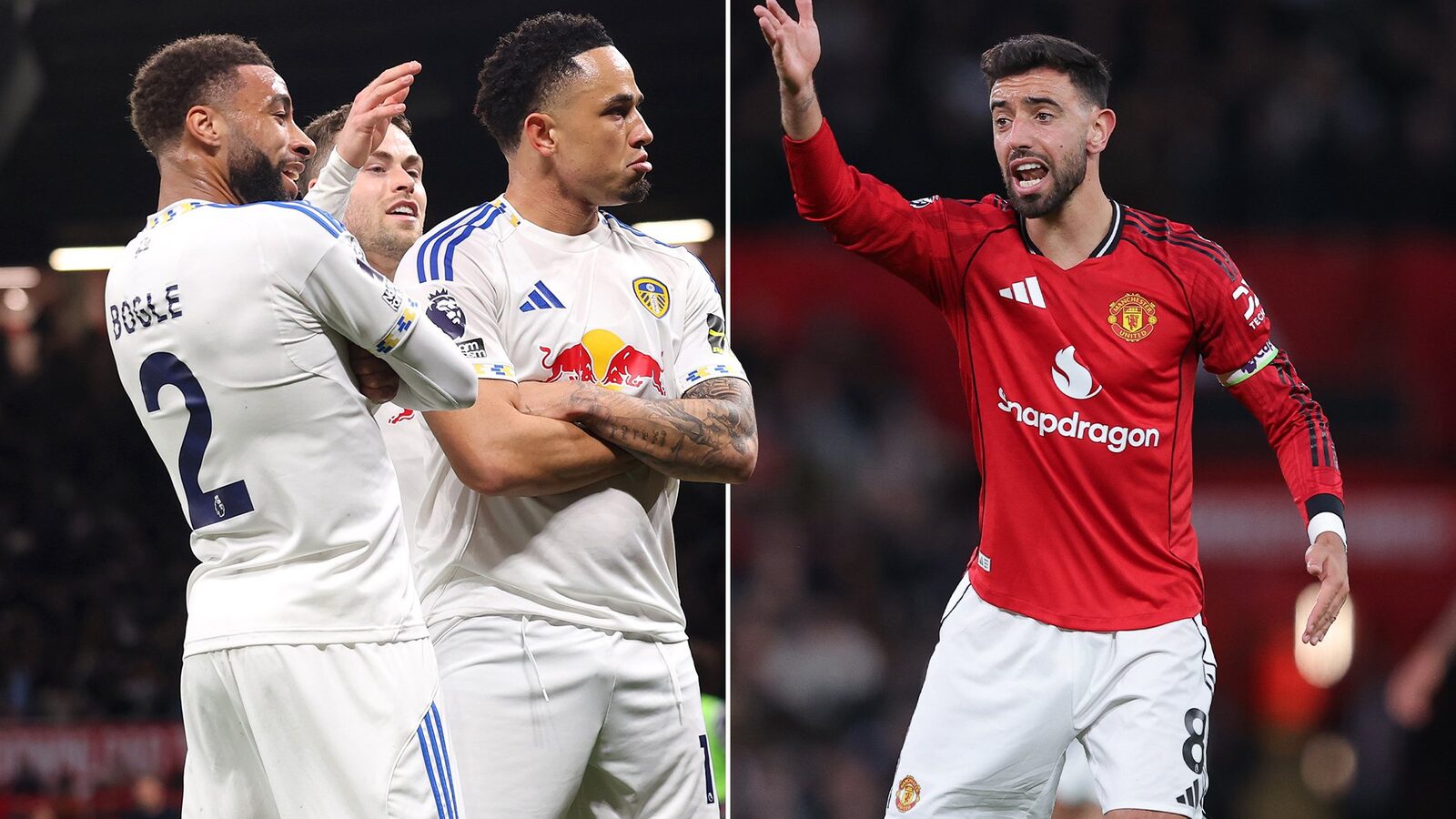 Fanii Man Utd, furioși! Ce făcea Bruno Fernandes la golul lui Leeds?