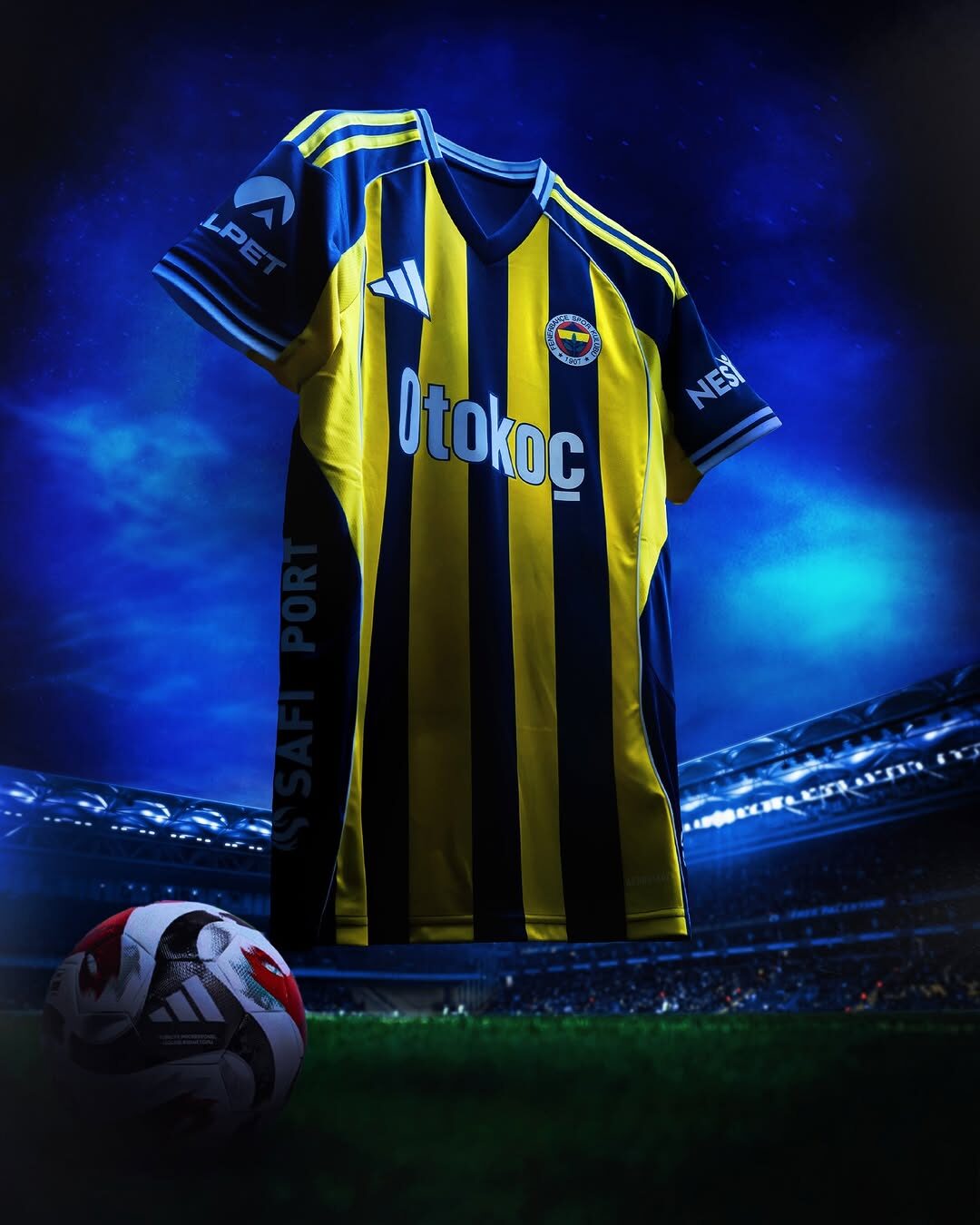 Fenerbahçe și Adidas lansează echipament special: Fanii, în extaz!