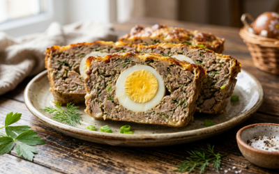 Drob de Paște ca o bijuterie culinară: Rețeta lui Florin Dumitrescu