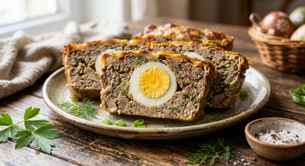 Drob de Paște ca o bijuterie culinară: Rețeta lui Florin Dumitrescu