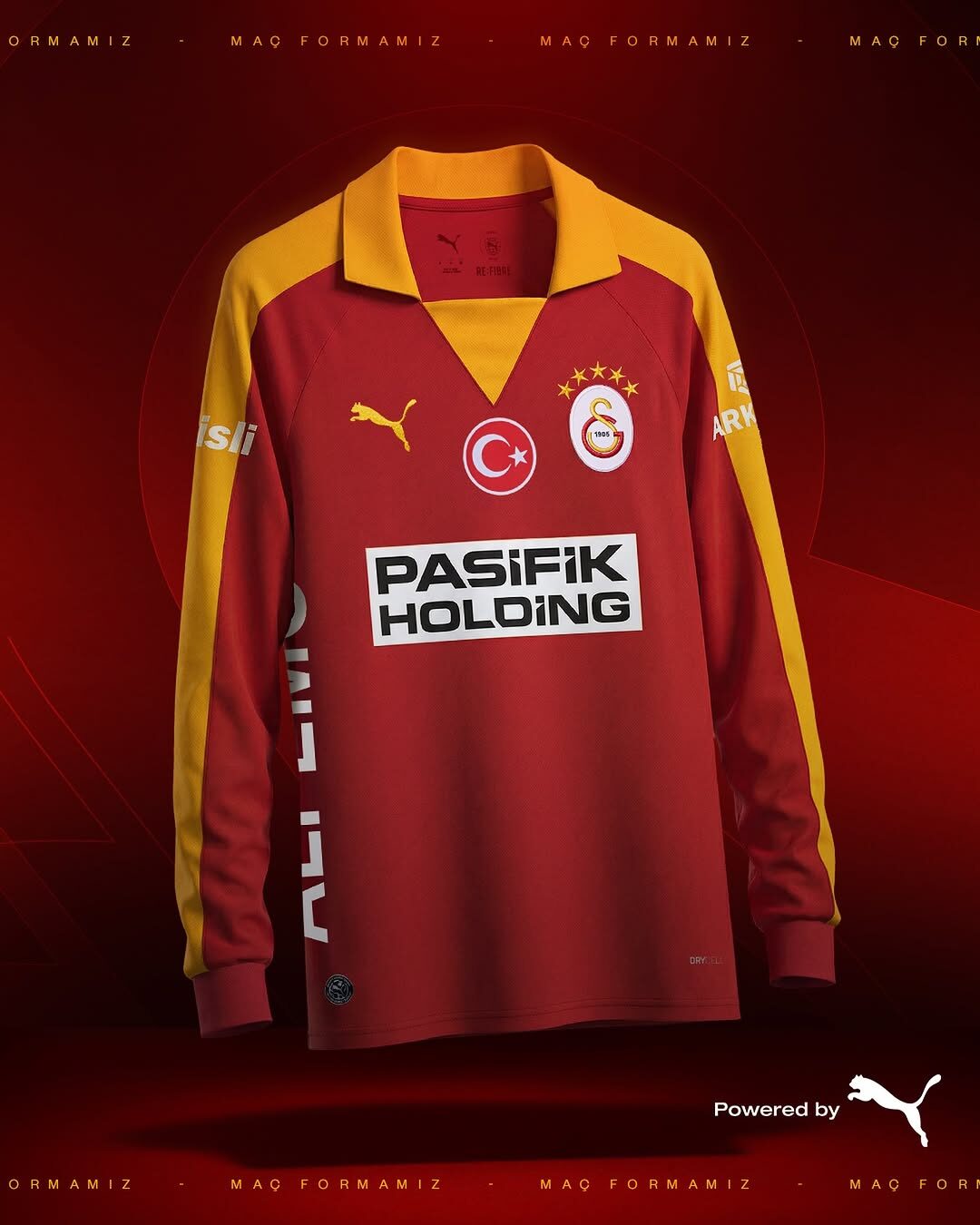 Galatasaray, pe teren cu tricoul retro la meciul cu Gençlerbirliği