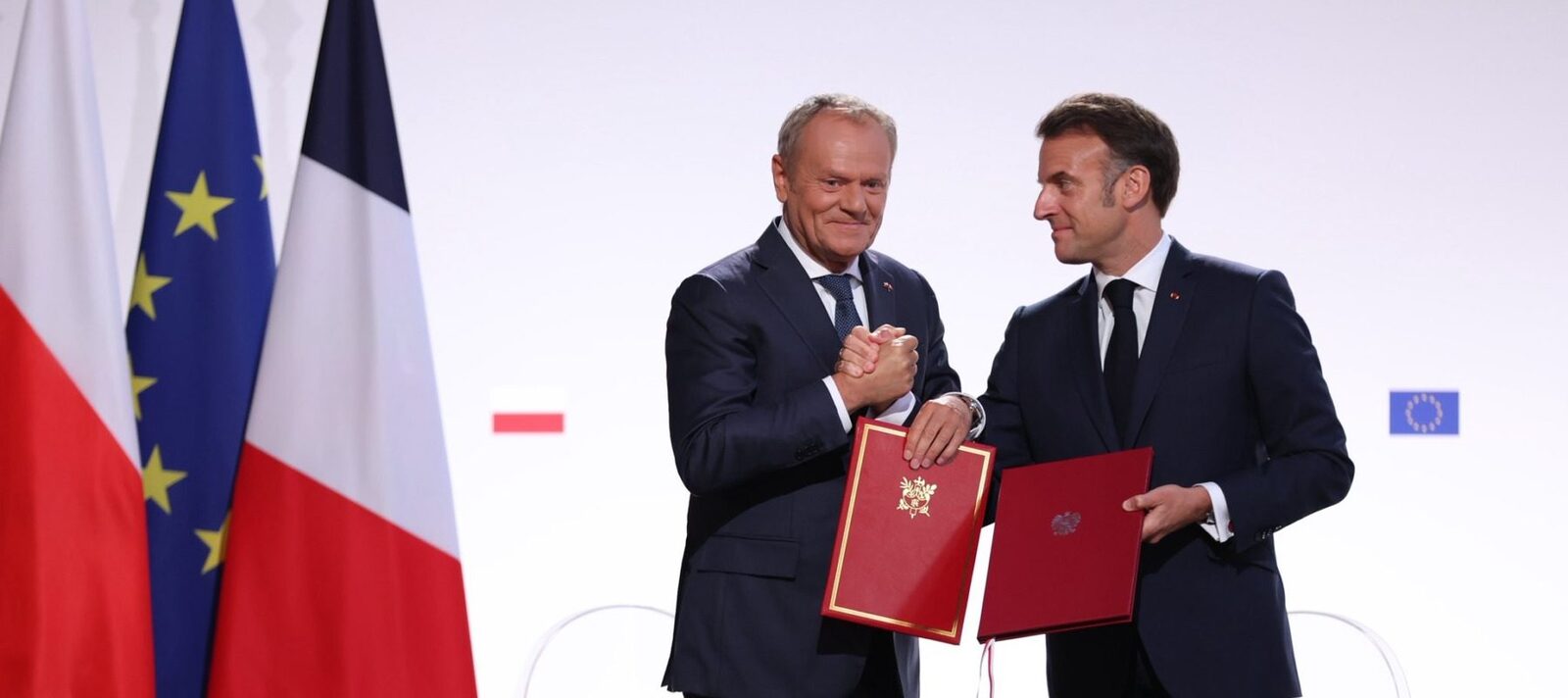 Macron și Tusk, la Gdansk: Europa, pe agenda discuțiilor despre nuclear