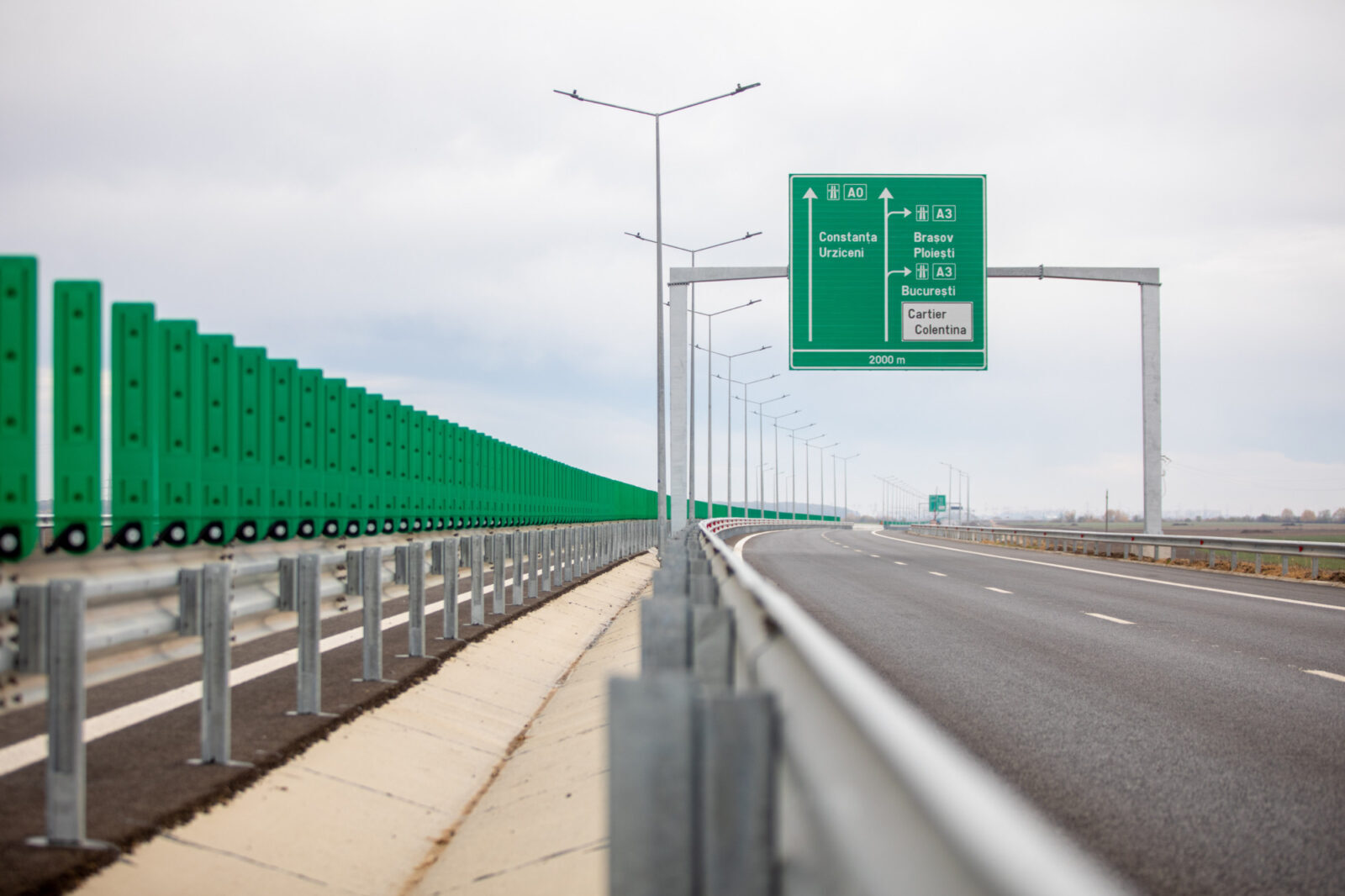 Reparații pe Autostrada București: Restricții pe primul tronson