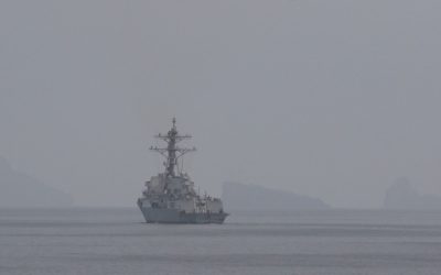 Iran threatens U.S. warships after they throw down the gauntlet for winner-take-all Strait of Hormuz