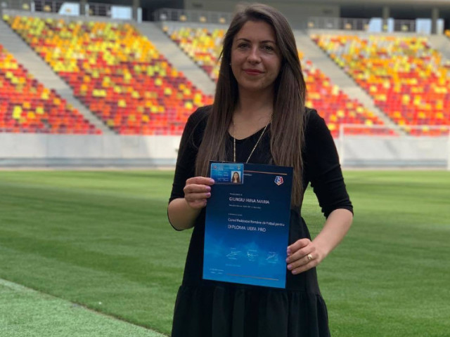 Irina Giurgiu, istorie la FCSB: Prima antrenoare PRO din România