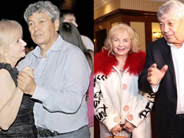 Mircea Lucescu și soția, o poveste de dragoste de 60 de ani: S-au cunoscut la cantină