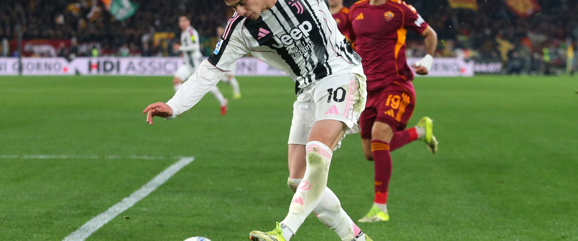 Kenan Yildiz against Roma