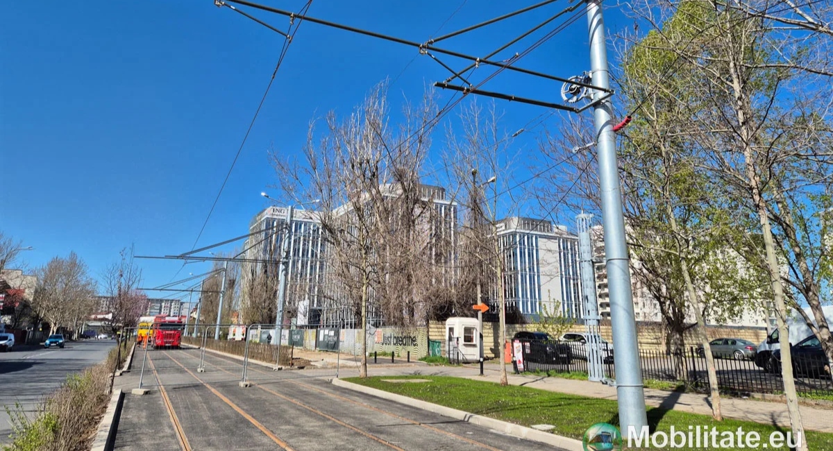 Lucrările la tramvaiul de pe bulevardul expoziției, pe ultima sută de metri: Când se termină