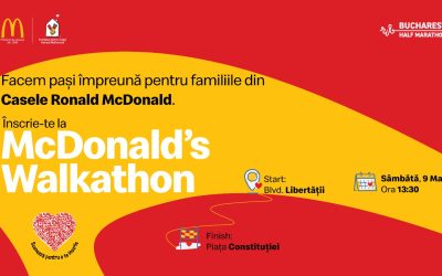 McDonald’s dă startul unei curse caritabile de 1 km la București Half Marathon