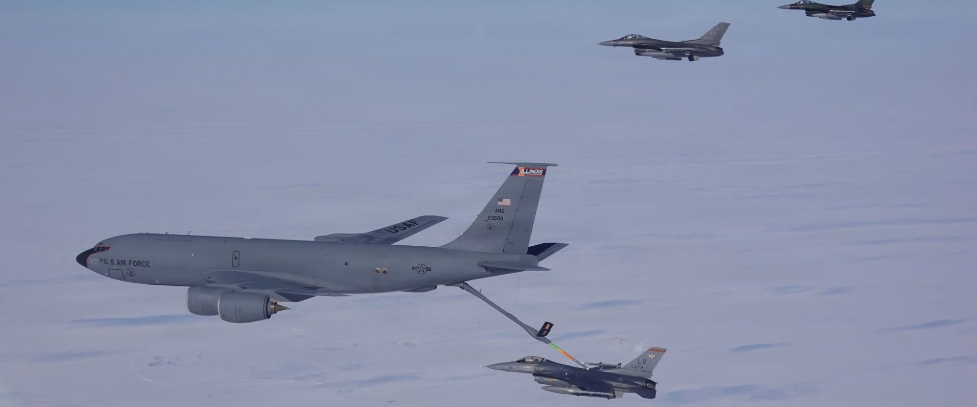 F-16 ale NORAD exersează apărarea aeriană din Alaska