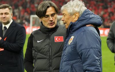 Montella, gest surprinzător! Ce i-a spus Vincenzo lui Mircea Lucescu după Turcia-România