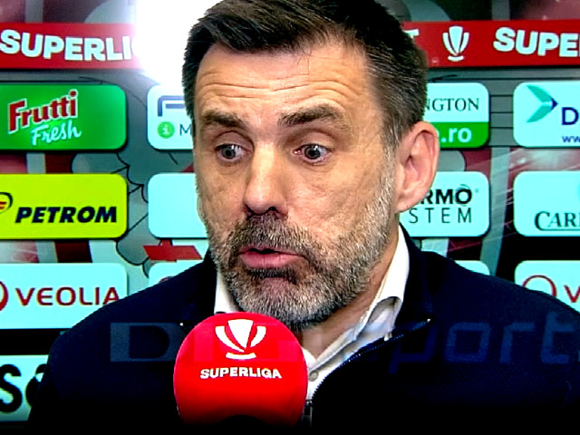 Kopic, fără menajamente după Dinamo – CFR Cluj: „Asta e situația”