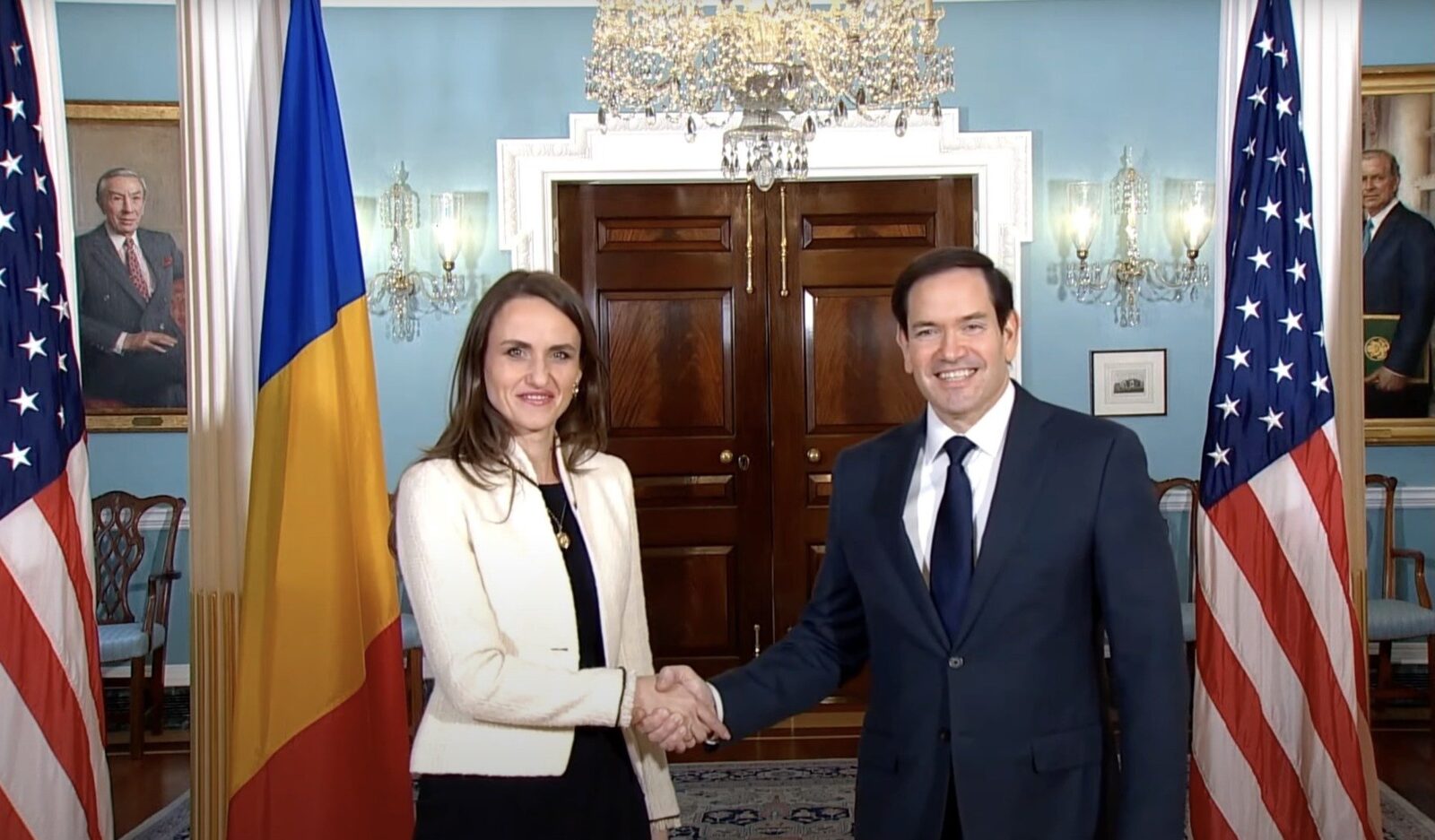 Cooperare vitală: Ministra, după discuțiile cu Marco Rubio despre apărare