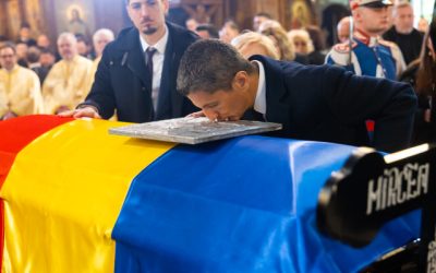 Răzvan Lucescu, discurs cutremurător la înmormântarea lui Mircea Lucescu