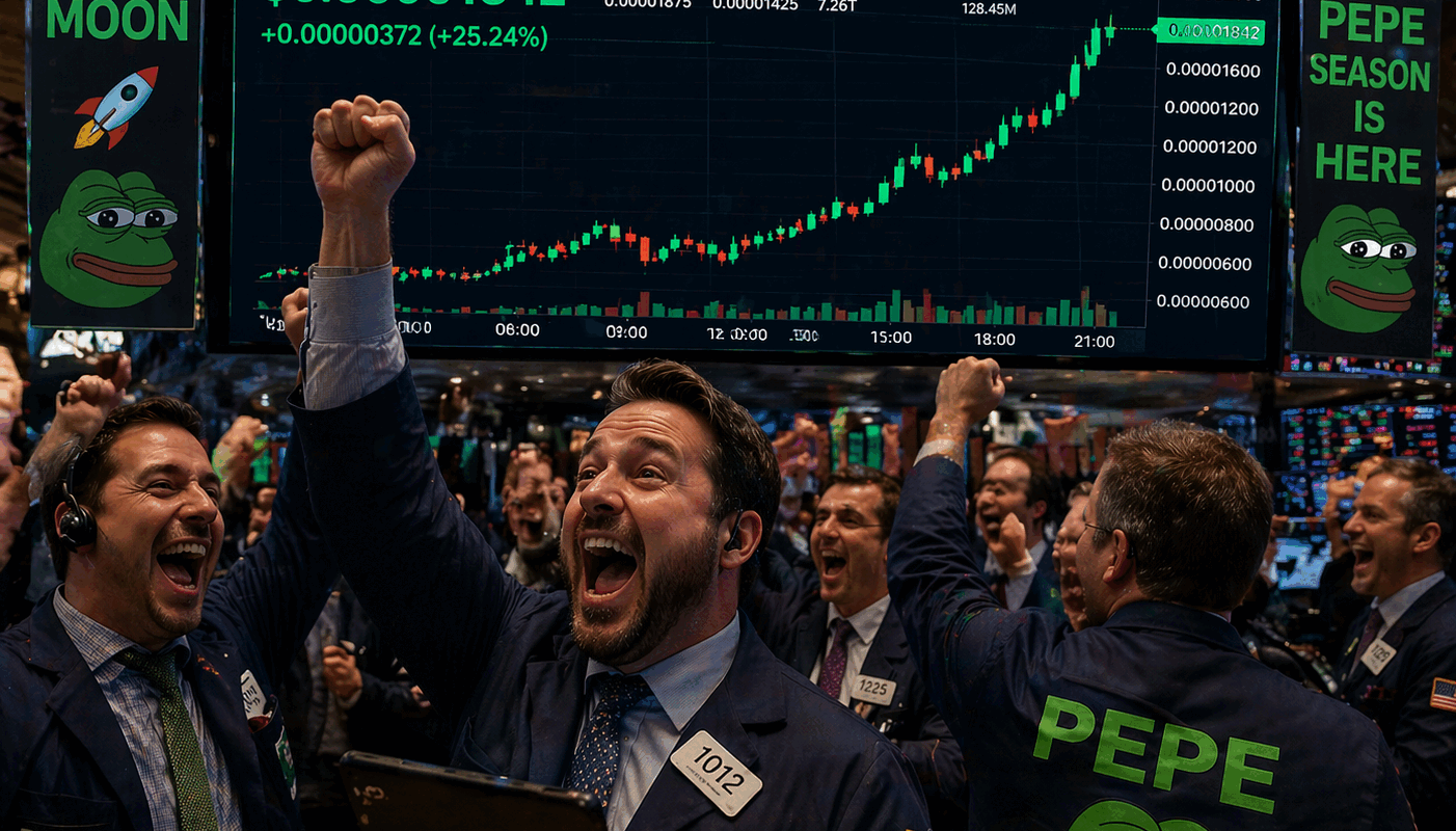 A bullish PEPE chart